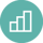 Increasing chart icon